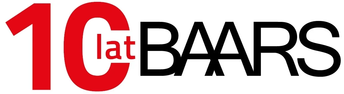 logo 10 lat firmy Baars